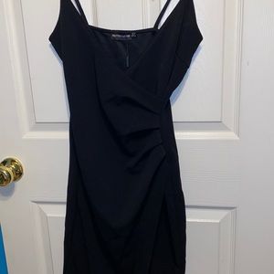 Black Asymmetrical Dress
